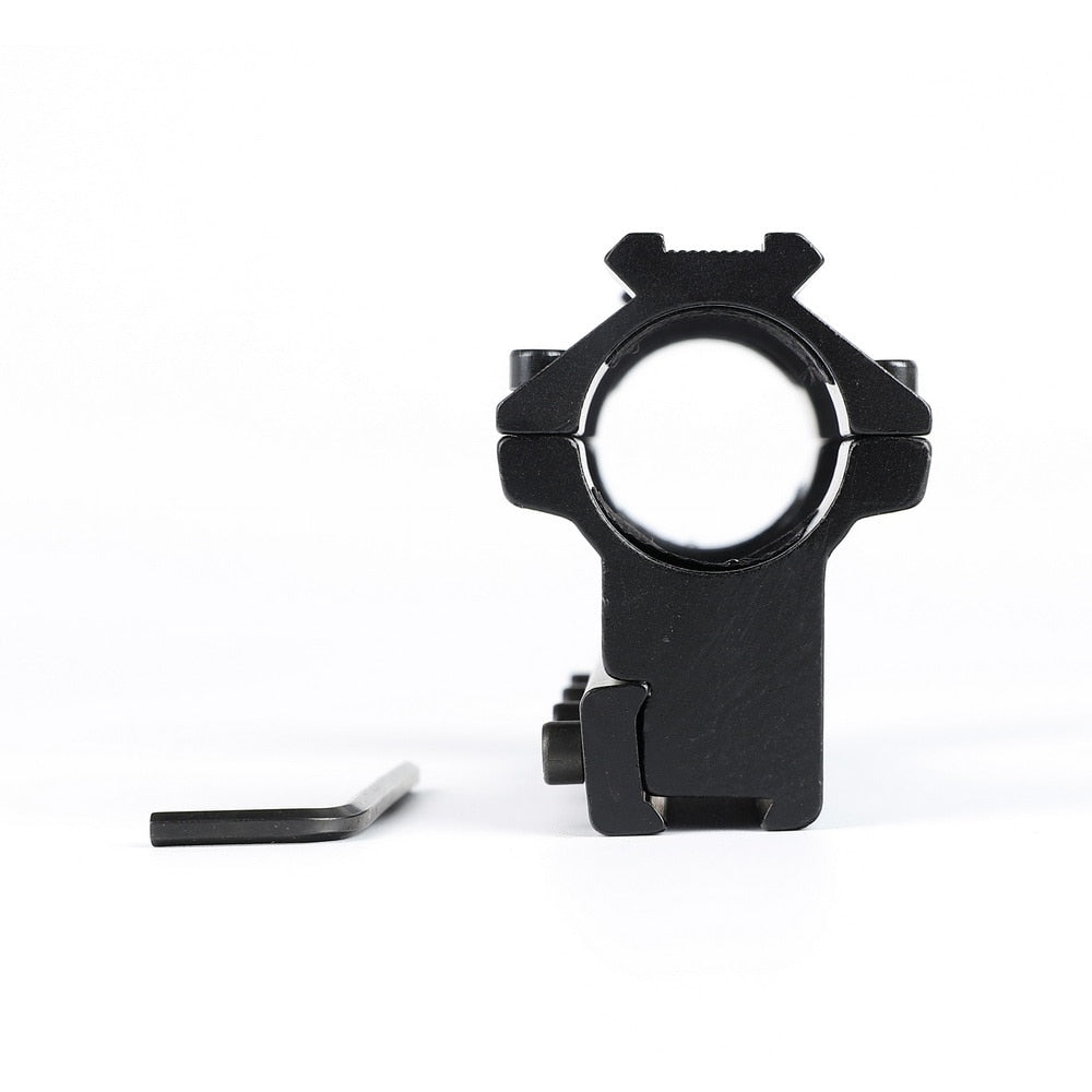 WINFREE 11mm Dovetail 1 inch Rifle Scope Rings with Stop Pin 10cm Long for .22 Airgun - Image 5