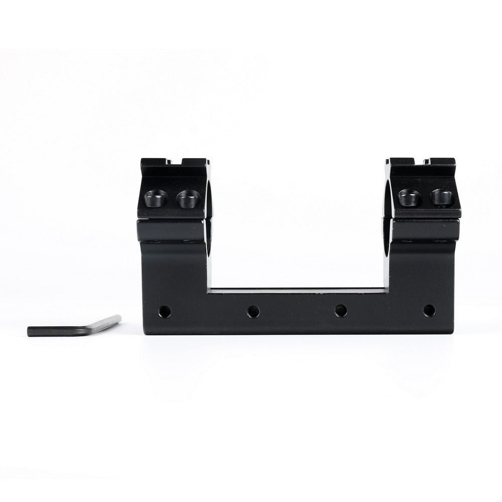 WINFREE 11mm Dovetail 1 inch Rifle Scope Rings with Stop Pin 10cm Long for .22 Airgun - Image 2