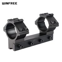 WINFREE High Profile 11mm Dovetail 30mm Scope Mount 10cm Long with Stop Pin and Top Picatinny Rail