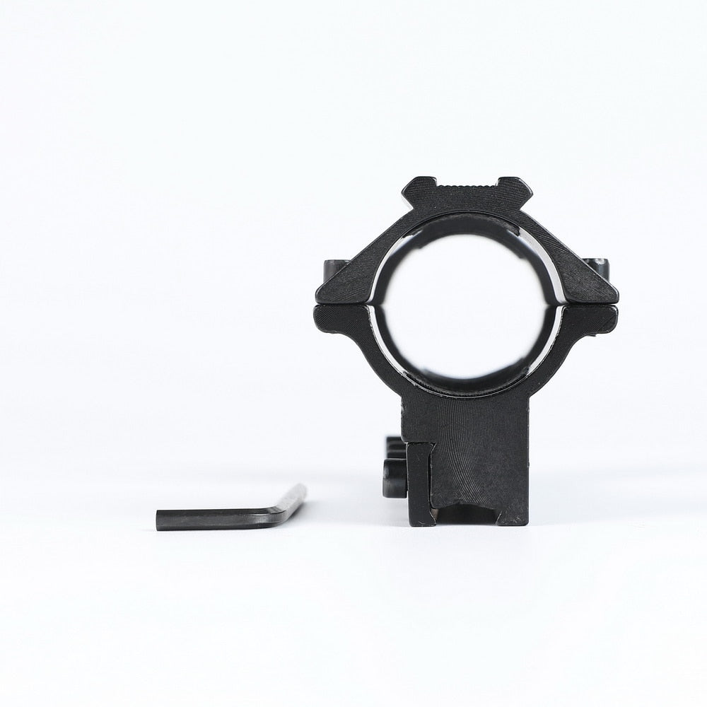 WINFREE High Profile 11mm Dovetail 30mm Scope Mount 10cm Long with Stop Pin and Top Picatinny Rail - Image 4