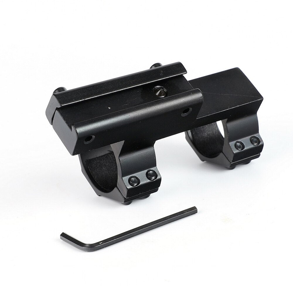 WINFREE 30mm Offset 11mm Dovetail .22 Airgun Rings Mount Bi-direction Dia Hunting Tactical Rifle Scope Mounts Accessories - Image 5