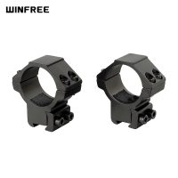 WINFREE 30mm Scope Rings Med Profile with Stop Pin for 11mm Dovetail Rail .22/Airgun Rifle