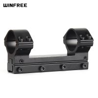 WINFREE 1 inch 30mm High Profile 11mm Dovetail Scope Rings With Windage Elevation Fully Adjustable