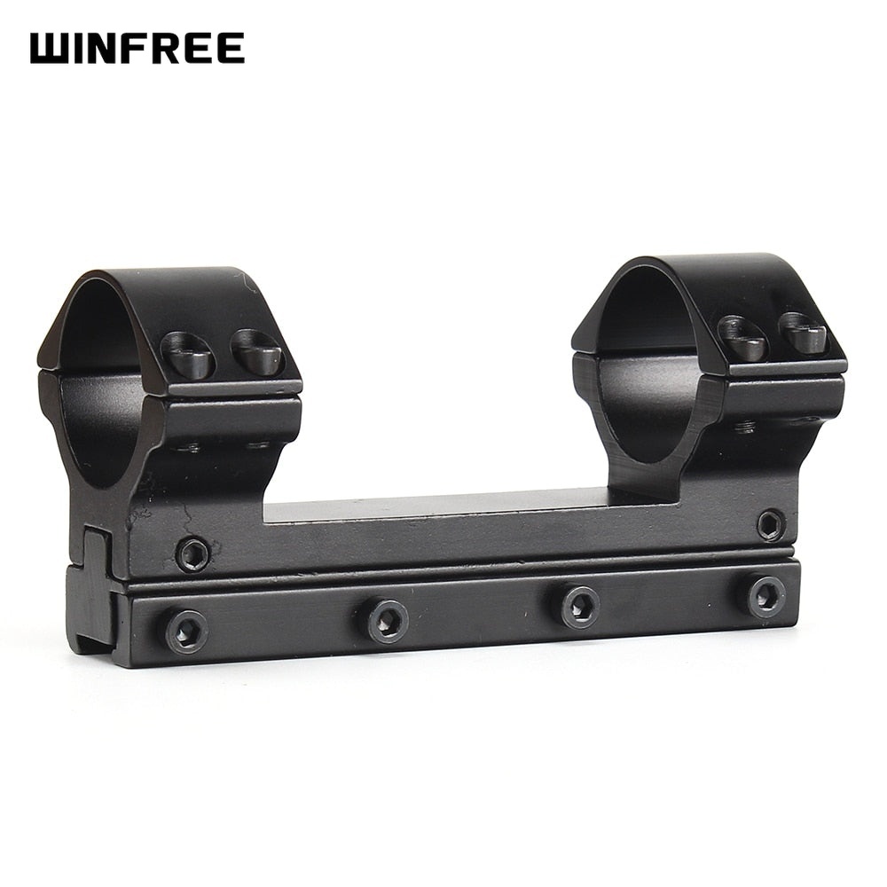 WINFREE 1 inch 30mm High Profile 11mm Dovetail Scope Rings With Windage Elevation Fully Adjustable - Image 2