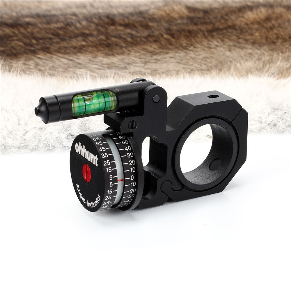 WINFREE High Accuracy Angle Cosine Indicator Kit with Bubble Level Fit 1 inch/30mm Tube Rifle Scope Mounts - Image 10