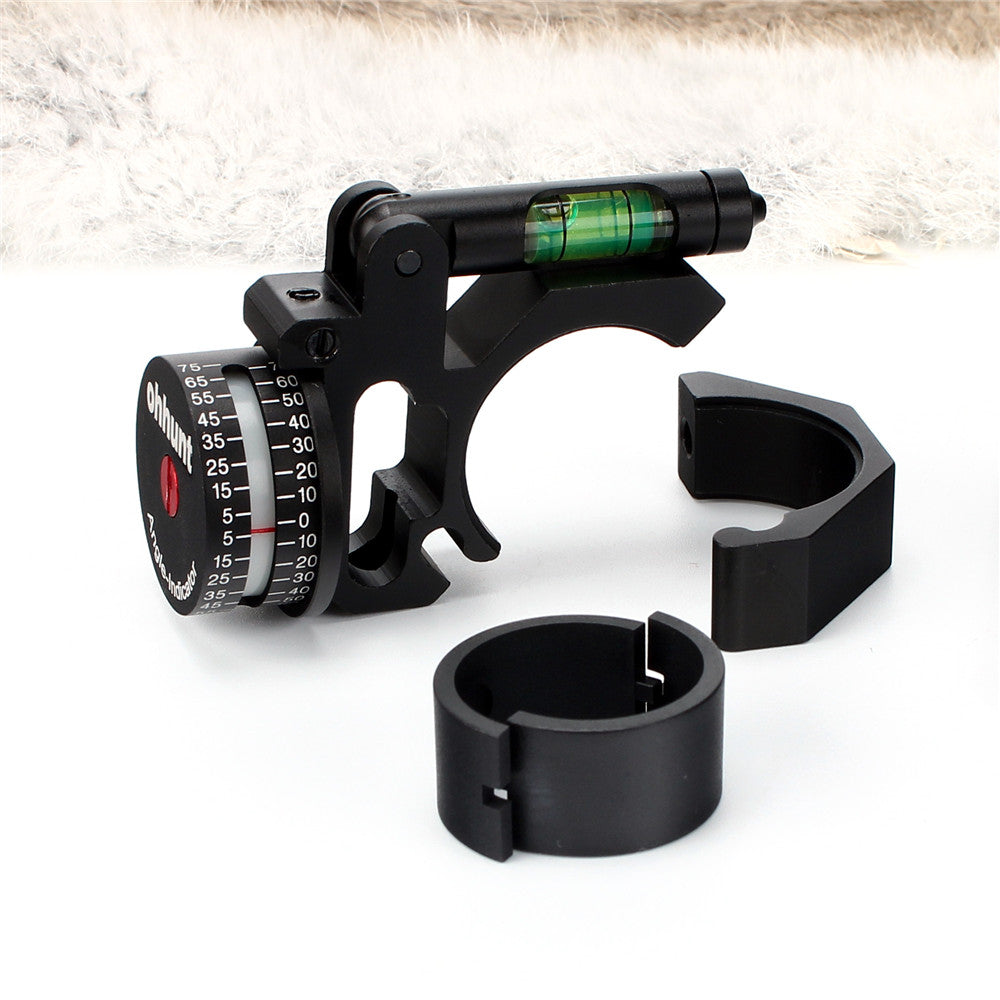 WINFREE High Accuracy Angle Cosine Indicator Kit with Bubble Level Fit 1 inch/30mm Tube Rifle Scope Mounts - Image 8