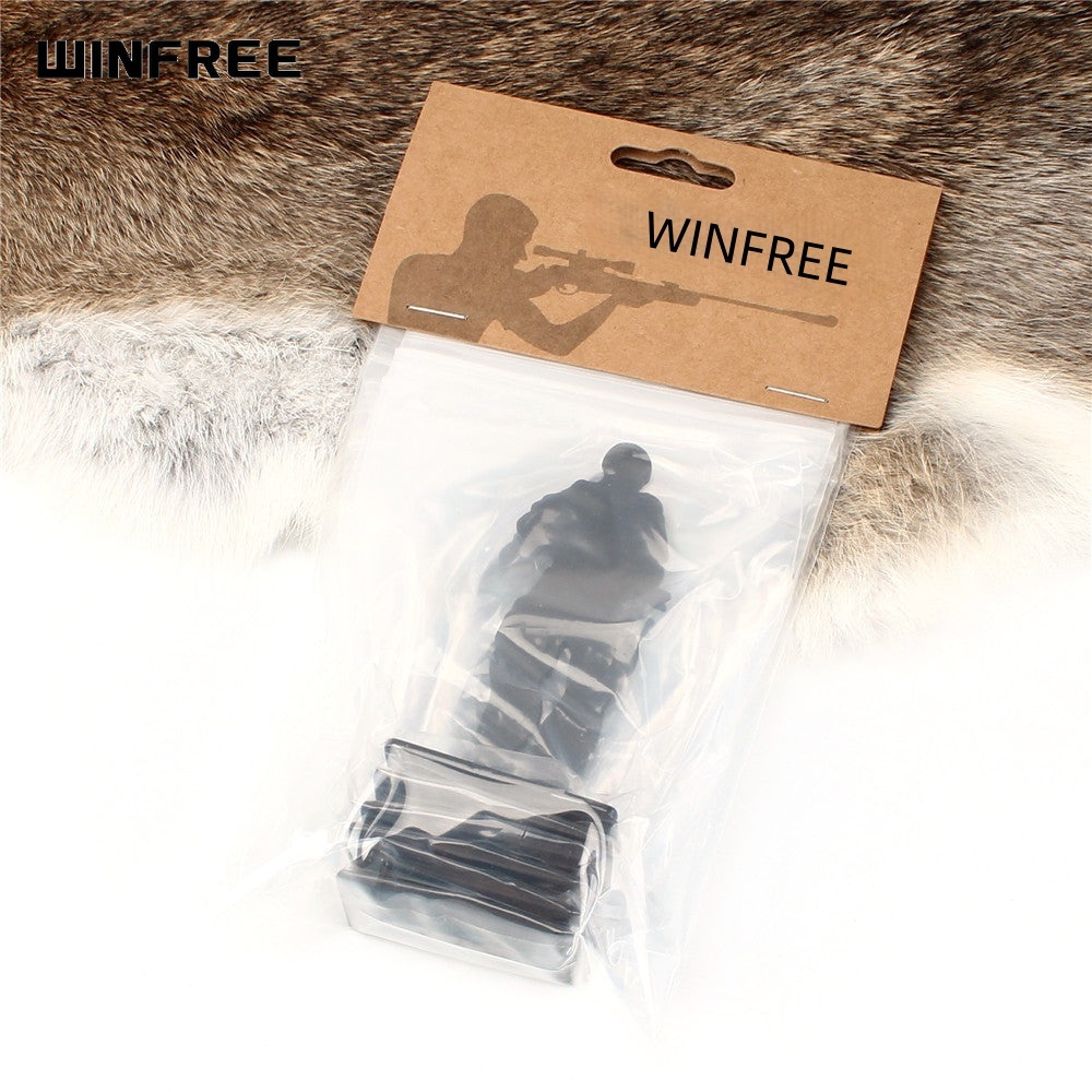 WINFREE Metal Target Modle 80x44mm Black For Hunting Shooting Exercise - Image 6