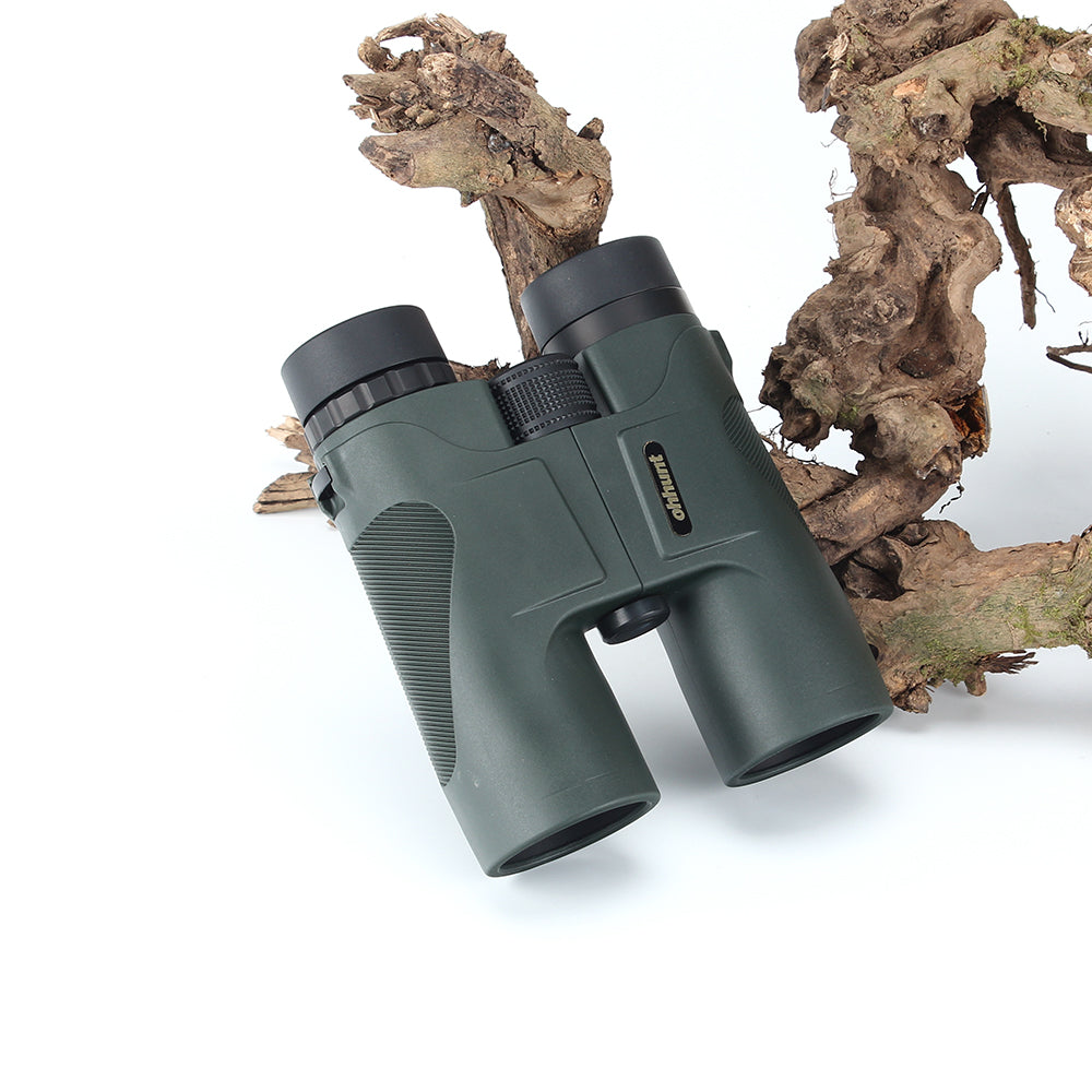 WINFREE 12X42 Binoculars Waterproof Fogproof Telescope Powerful Bright Optics Scope Camping Hiking Binocular Dark Green - Image 9