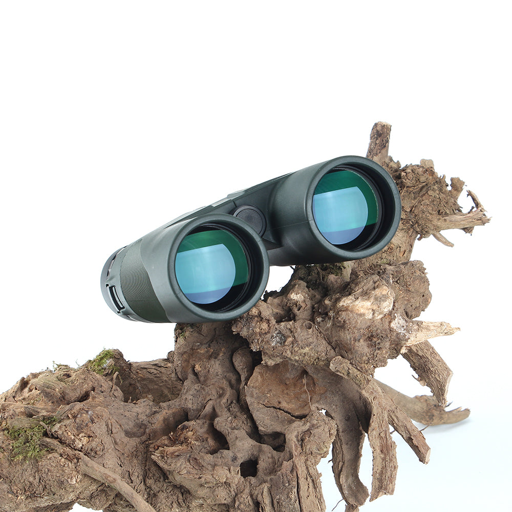 WINFREE 12X42 Binoculars Waterproof Fogproof Telescope Powerful Bright Optics Scope Camping Hiking Binocular Dark Green - Image 11