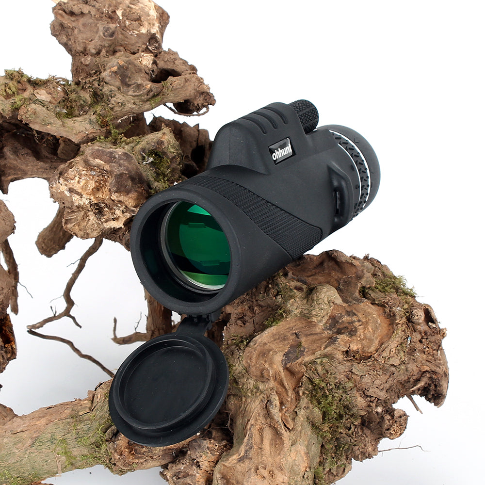 WINFREE 10X42 Monocular Telescope Wide-angle Powerful Bright Hand Focus - Image 12