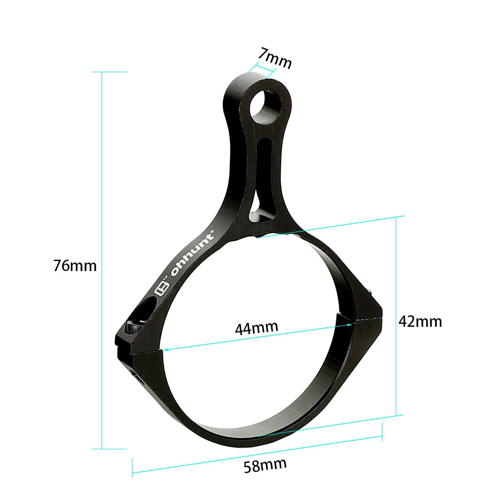 WINFREE Scope Throw Lever for 44mm 45mm Tube Dia. Aluminum Magnification Adjustment Ring - Image 3