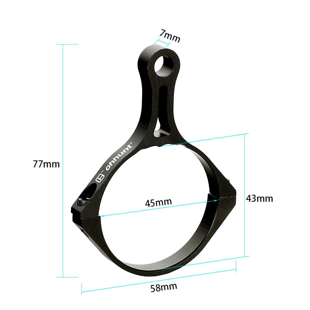 WINFREE Scope Throw Lever for 44mm 45mm Tube Dia. Aluminum Magnification Adjustment Ring - Image 9