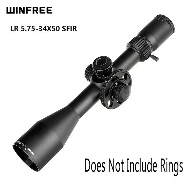WINFREE® LR 5.75-34x50 SFIR Long Range Tactical Rifle Scope - Image 22