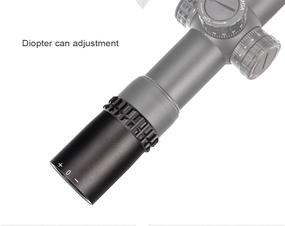 WINFREE Tactical Guardian 4.5x24 Hunting Rifle Scope 1/2 Half Mil Dot Reticle 30mm Tube Optics Sight Turrets Reset Rifle Scope - Image 10