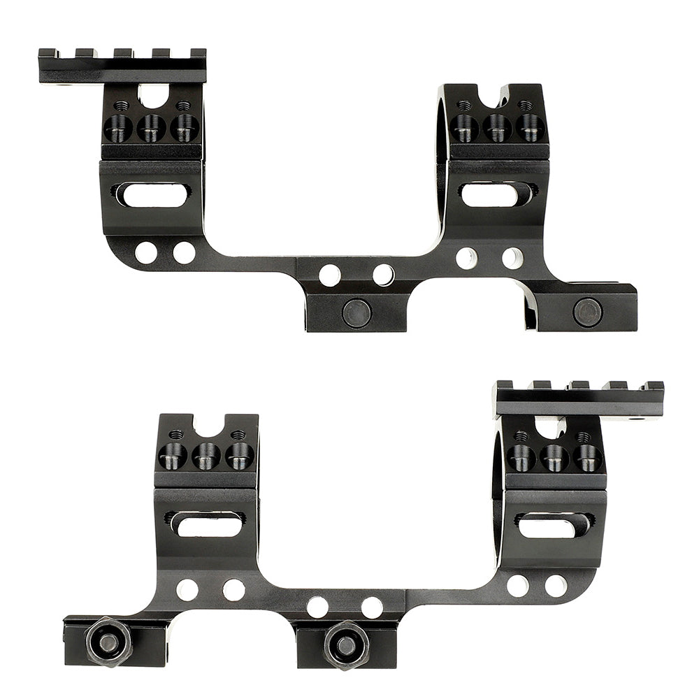 WINFREE ® 30mm/35mm Bi-direction Cantilever Scope Mount with Top Picatinny Rail High Profile - Image 3