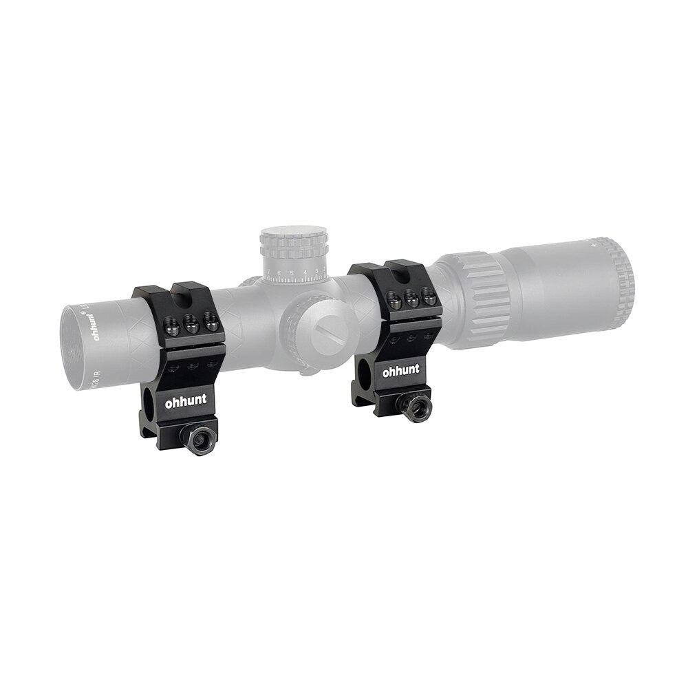 WINFREE ® 35mm Picatinny Scope Rings with Gasket for 30mm 34mm Dia Tube - Medium Profile - Image 5