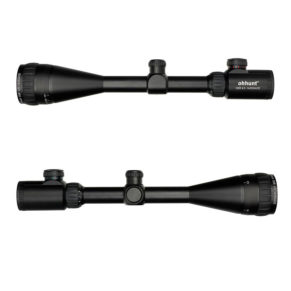 WINFREE® 4.5-14x50 AOE Hunting Rifle Scope Red Special Cross Glass Etched Reticle - Image 17