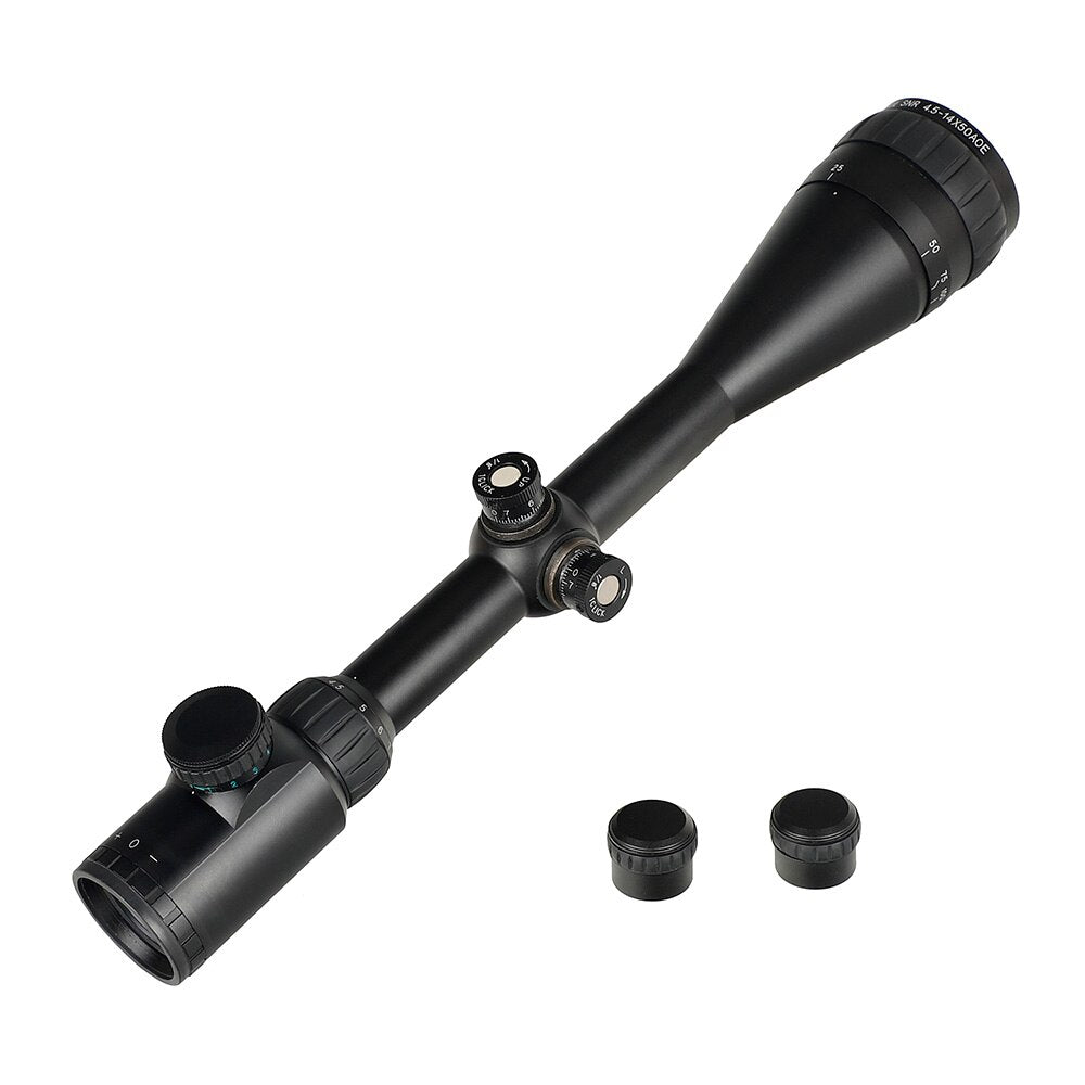 WINFREE® 4.5-14x50 AOE Hunting Rifle Scope Red Special Cross Glass Etched Reticle - Image 22