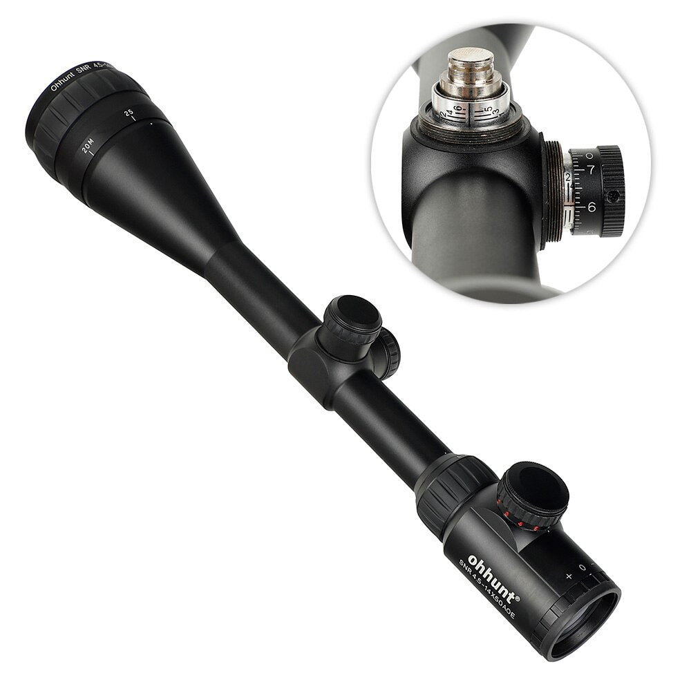 WINFREE® 4.5-14x50 AOE Hunting Rifle Scope Red Special Cross Glass Etched Reticle - Image 9