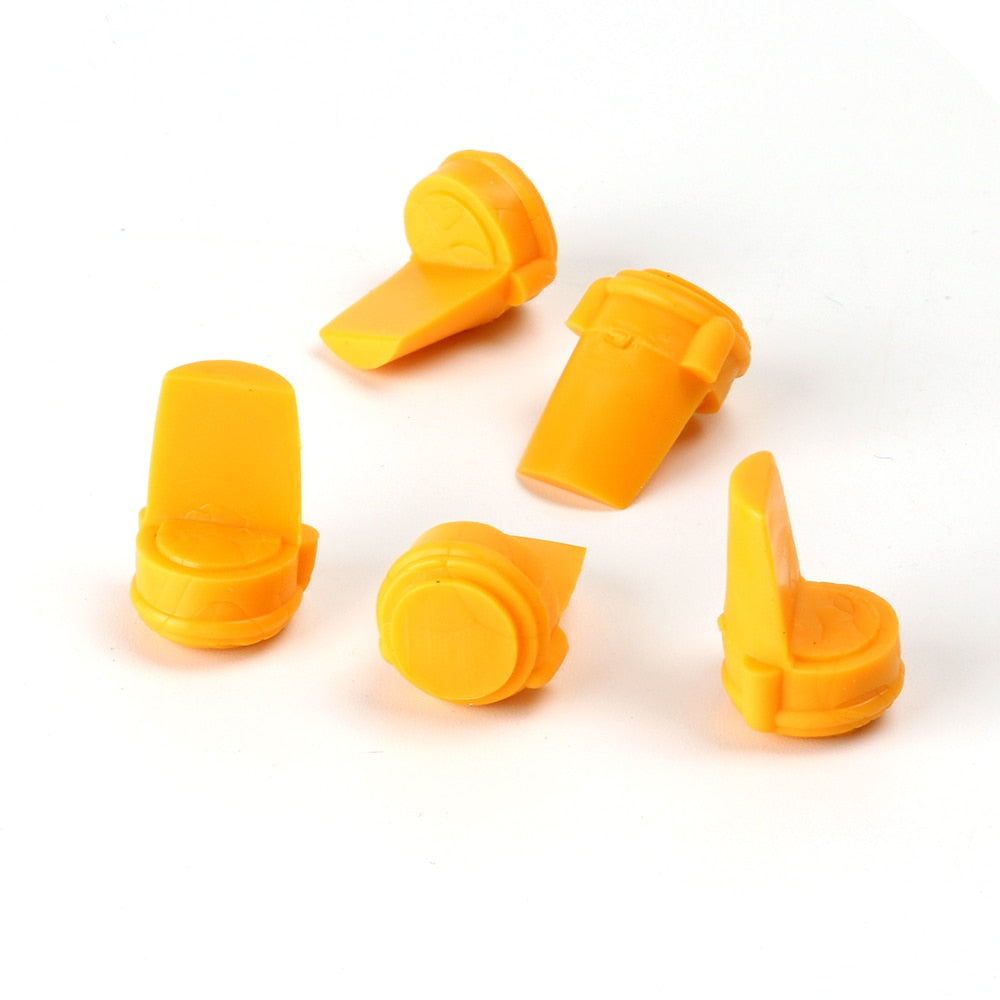 WINFREE Rubber Accu Wedge 5 Pcs for AR15/M4/M16 Rifles - Black Red Yellow - Image 9