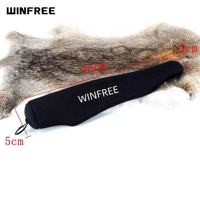 WINFREE Neoprene Rifle Scope Covers Elastic Simple Durable Waterproof Protector - Image 5
