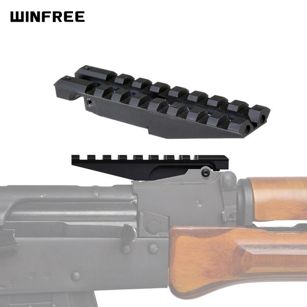 WINFREE AK 47/74 Rear Sight Rail Mount for Red Dot Sight Low Profile - Image 2