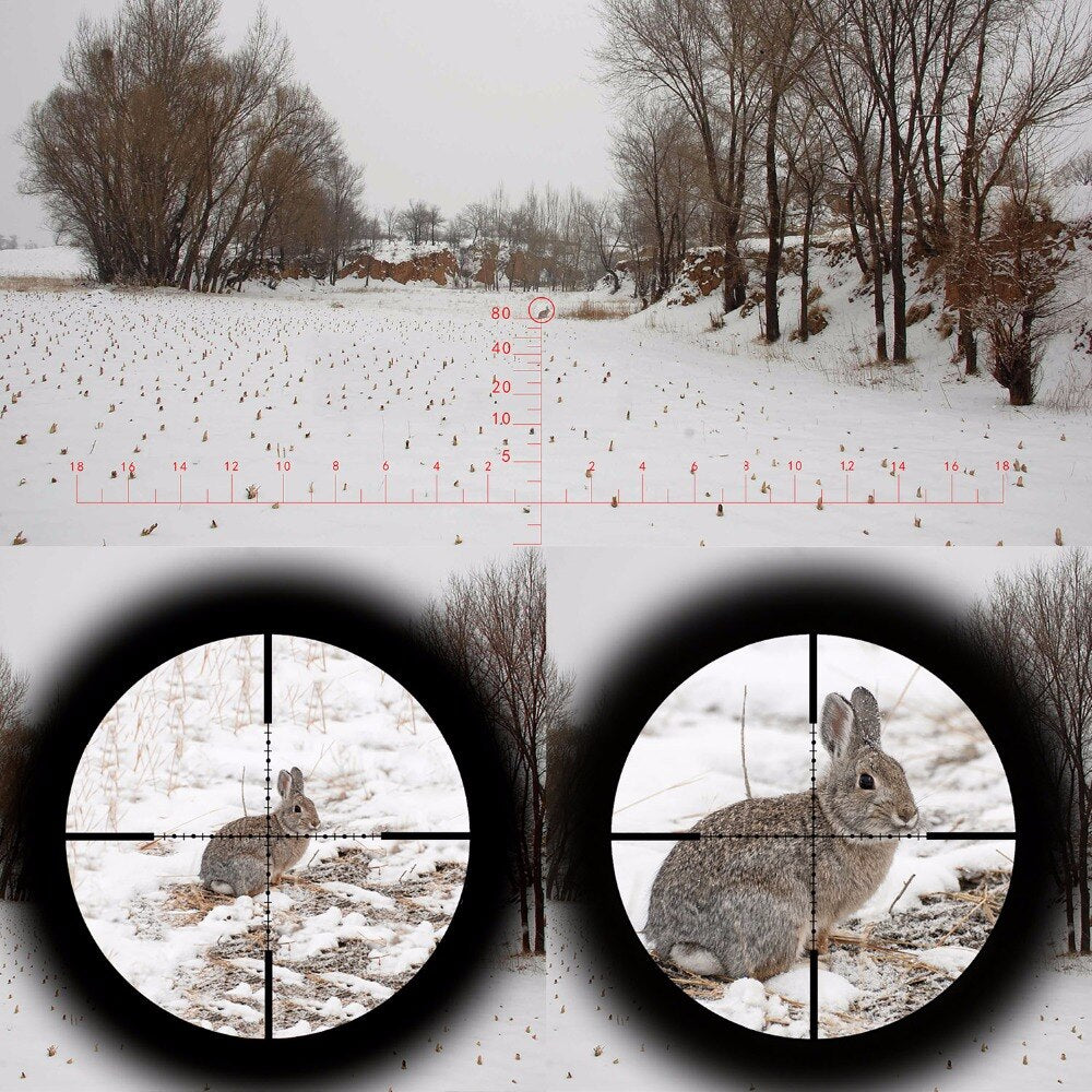 WINFREE Guardian 4-16X44 SF Hunting Rifle Scope 1/2 Half Mil Dot Reticle Side Parallax Turrets Lock Reset - Image 11