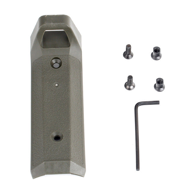 WINFREE KeyMod Hand Stop Polymer - Black/Tan/Army Green - Image 2