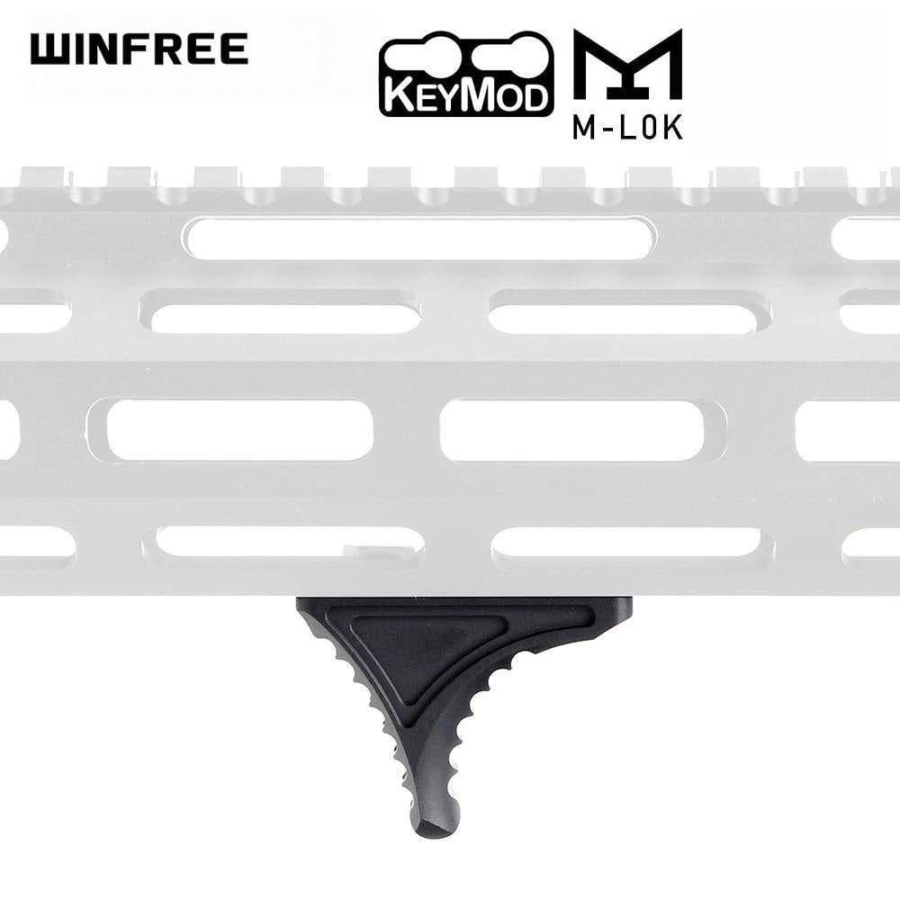 WINFREE AR-15 Bi-Directional Mini Handstop for M-LOK & Keymod Small Hand Stop - 1.54" - Image 3