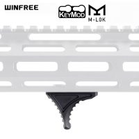 WINFREE AR-15 Bi-Directional Mini Handstop for M-LOK & Keymod Small Hand Stop - 1.54"