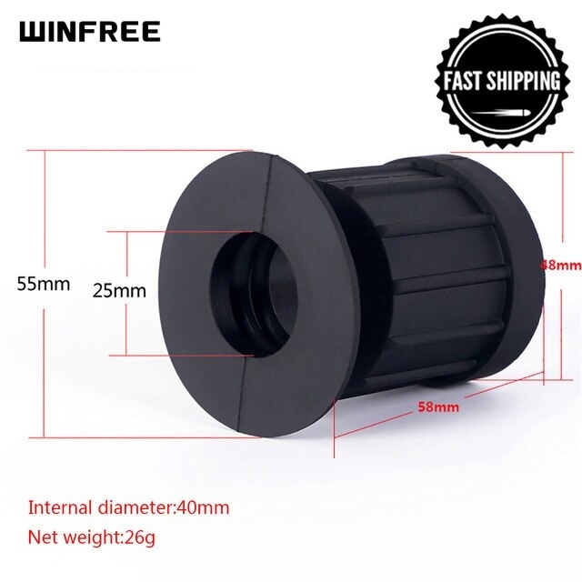 WINFREE Rifle Scope Rubber Eye Protector Gated Eyecup Eyeshade for 32~40mm Eyepiece - Image 13