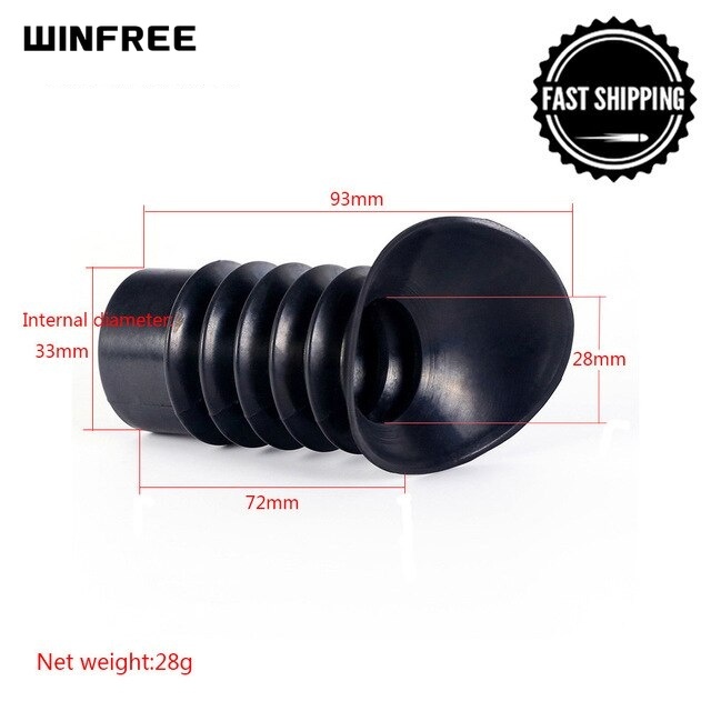 WINFREE Rifle Scope Rubber Eye Protector Gated Eyecup Eyeshade for 32~40mm Eyepiece - Image 16
