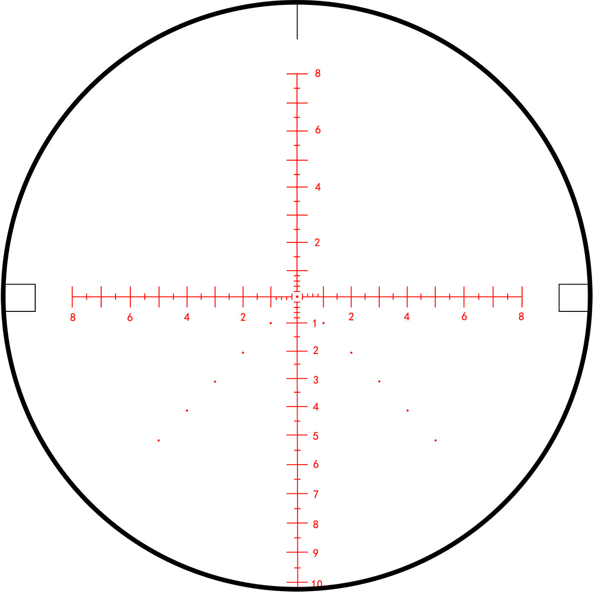 WINFREE® LR FFP 1.5-12X28 IR Scope, Glass Etched Reticle, Red Illumination, Turrets Lock Reset - Image 10