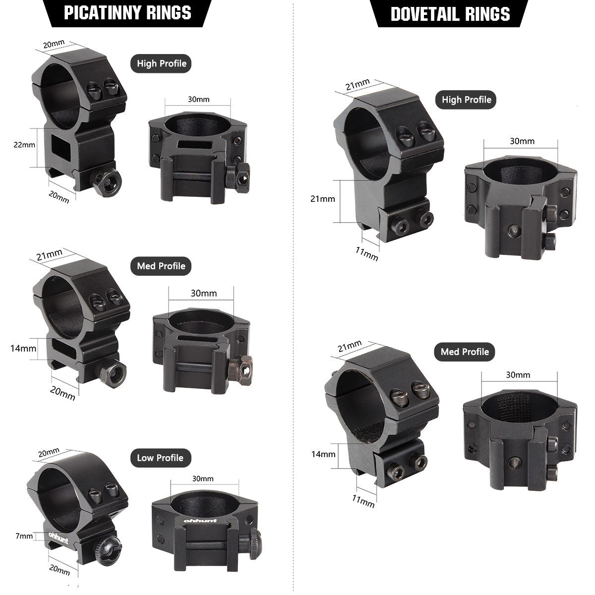 WINFREE® LR 1.5-8X28 Compact Rifle Scope - Image 20