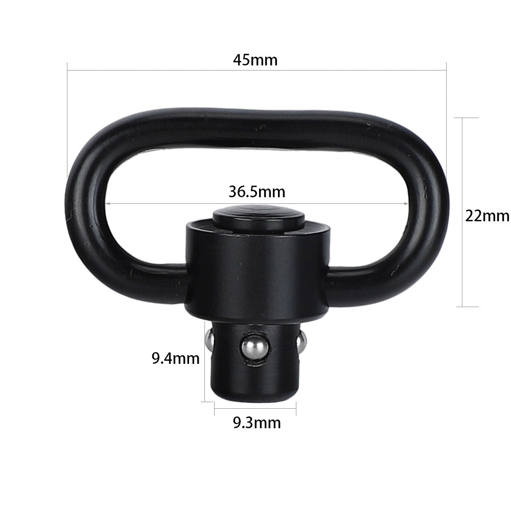 WINFREE ® 1.25" Push-button QD Sling Swivel - Image 4